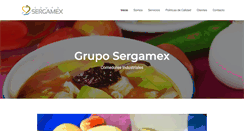 Desktop Screenshot of gruposergamex.com