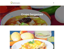 Tablet Screenshot of gruposergamex.com